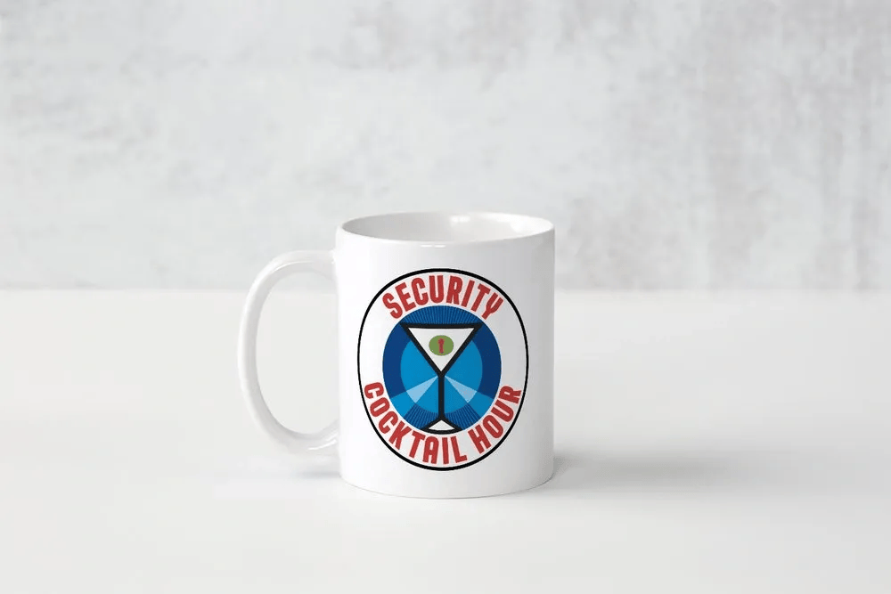 Security Cocktail Hour Coffee Mug